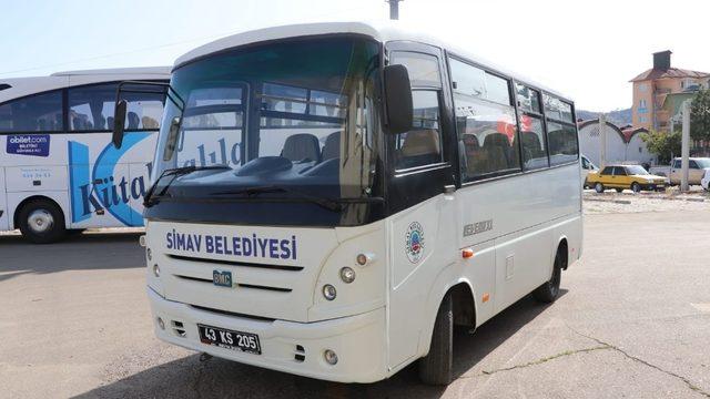 Simav Belediyesi’ne hibe minibüs