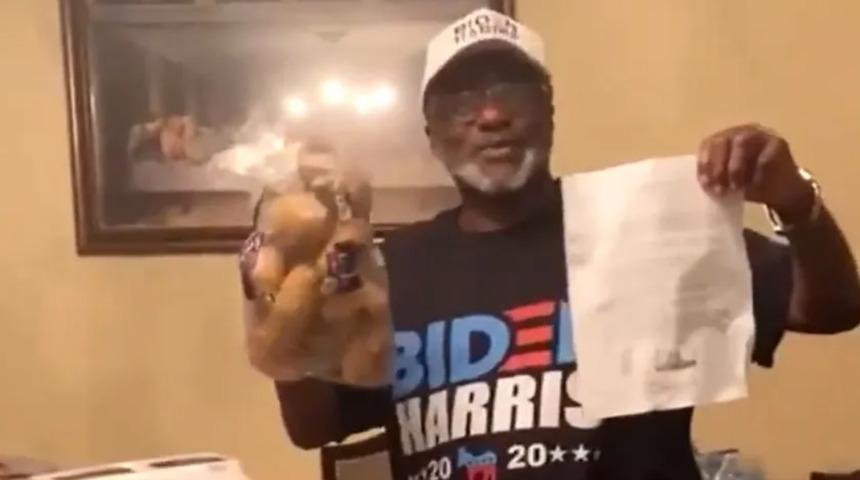 Trump'ın seçim öncesi yolladığı gıda paketine tepki viral oldu!