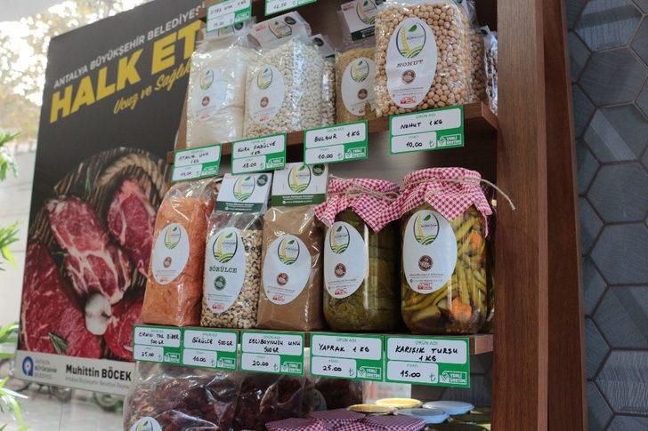 Serik Halk Et’de 1 ayda 4 bin kilogram et satıldı G3