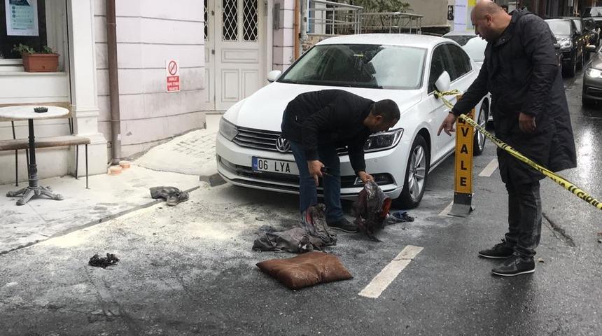 Beşiktaş'ta rögarda korkutan patlama!