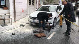 Beşiktaş'ta rögarda korkutan patlama!