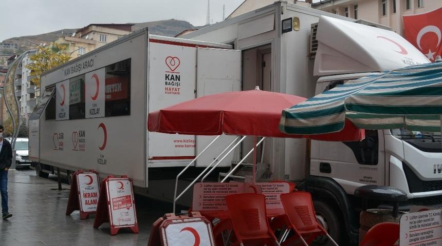 Hakkari&rsquo;de kan bağışı kampanyası
