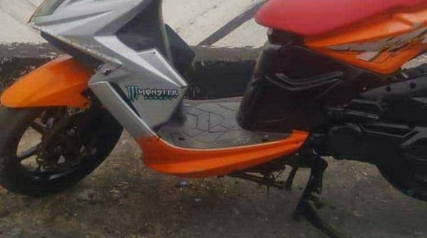 &Ccedil;alıntı motosiklet, sosyal medyadan bulundu