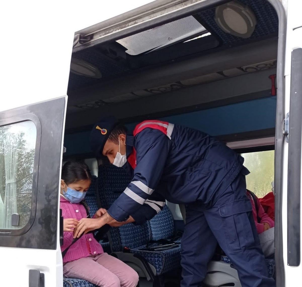 Adana&rsquo;da 6 servis aracı trafikten men edildi