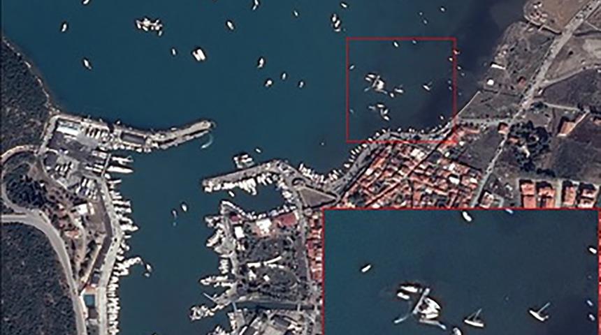 İzmir depreminin yol açtığı yıkım uzaydan böyle görüntülendi