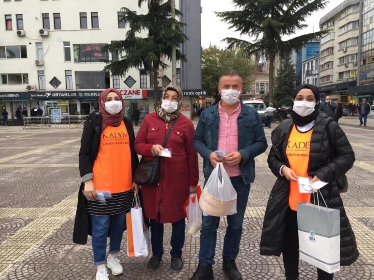 KADEM Samsun Gen&ccedil;lik Korona vir&uuml;sle m&uuml;cadelede sahada