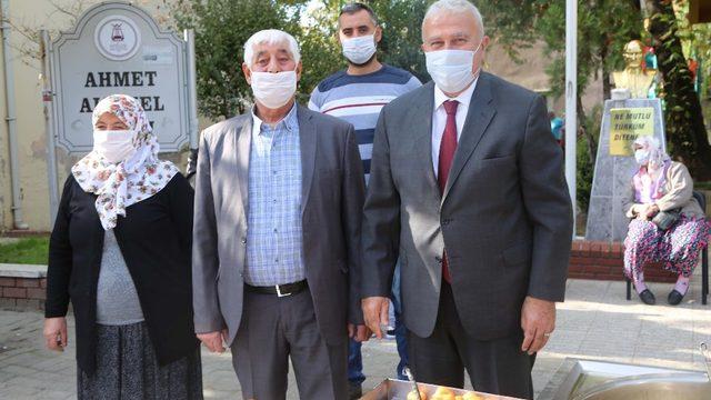 Başkan Atay lokma hayrına katıldı