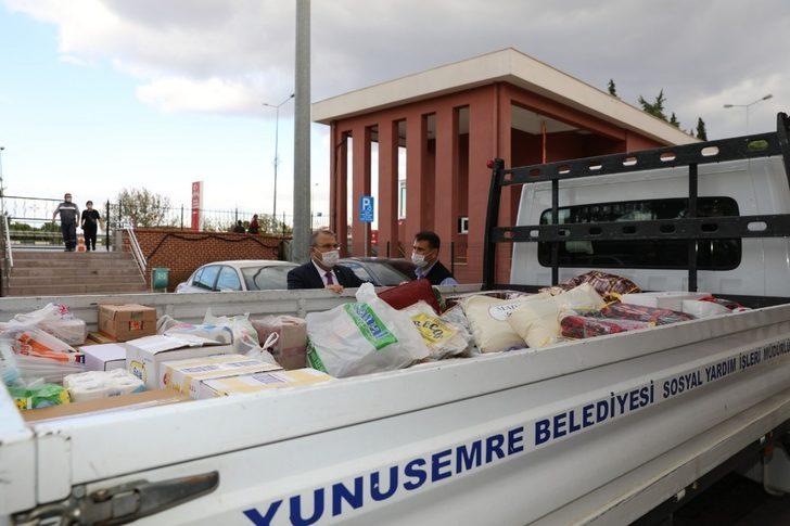 Yunusemre İzmirli depremzedelere yardımlarını sürdürüyor G4