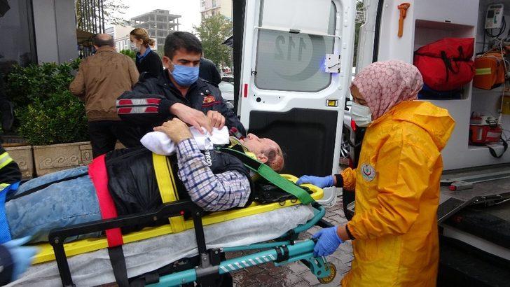 Otelin havalandırma boşluğuna düştü G1