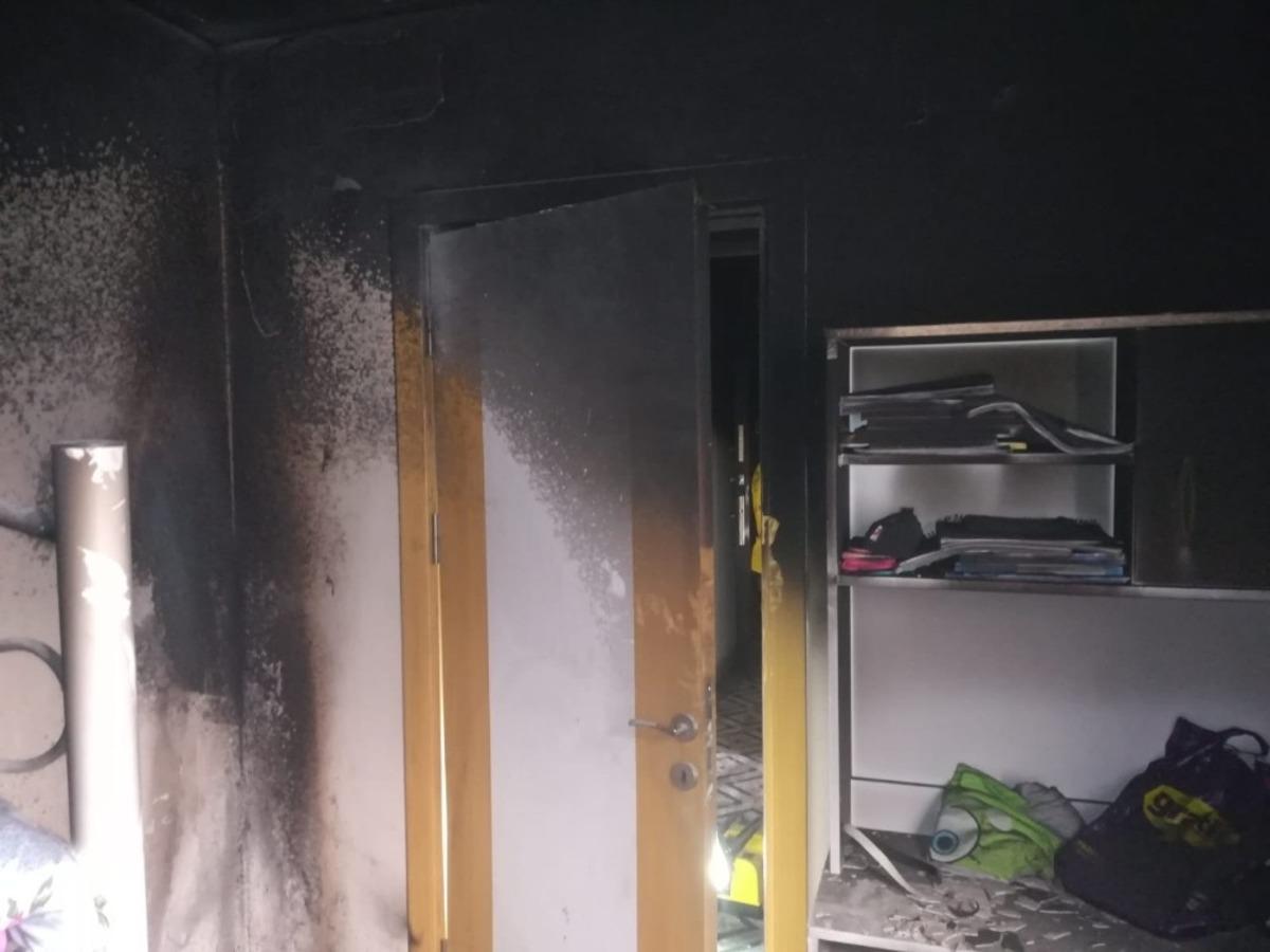 Aydın&rsquo;daki yangında bir ev zarar g&ouml;rd&uuml;