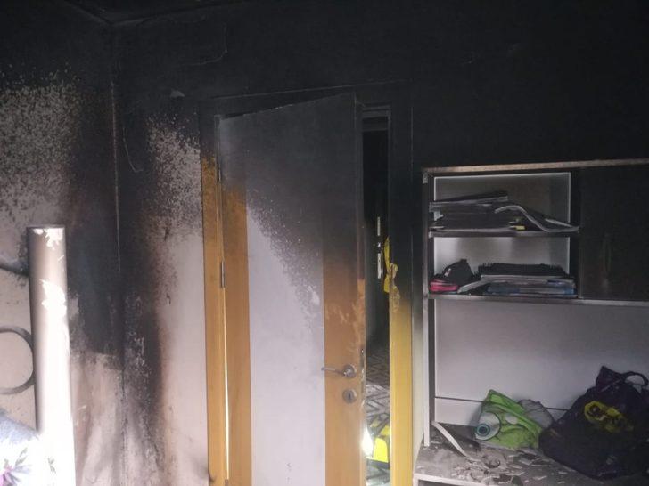 Aydın’daki yangında bir ev zarar gördü G1