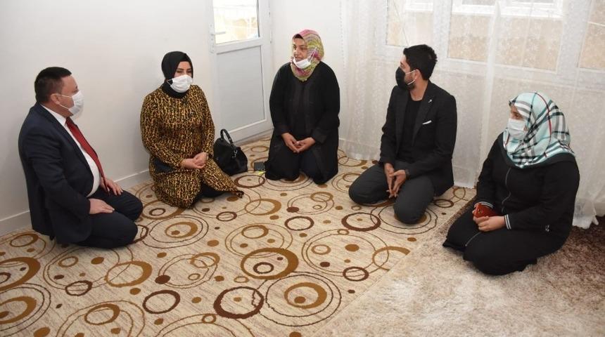 Başkan Beyoğlu Ayzit ailesine verdiği s&ouml;z&uuml; tuttu