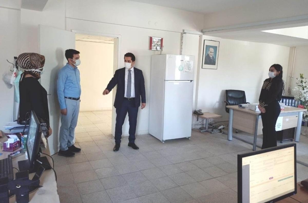 Kaymakam &Ccedil;elik aile sağlık merkezlerini denetledi