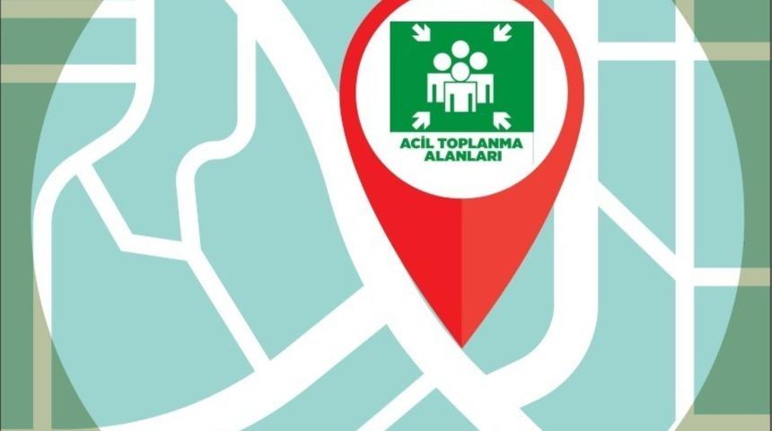 Deprem anında toplanılabilecek alanlar belirlendi