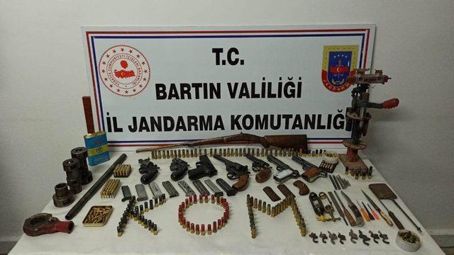 Bartın’da silah operasyonu