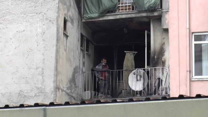 Soba kovasından çıkan yangında aileyi komşuları kurtardı G5