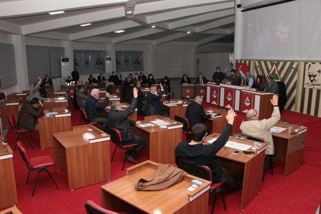 Devrek Belediyesi Meclis toplantısı