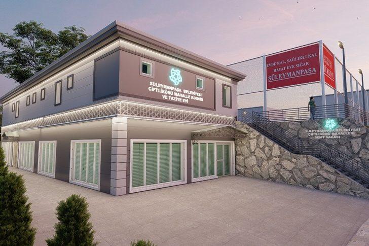 Çiftlikönü Mahalle Konağı ve Spor Tesisleri yükseliyor G3