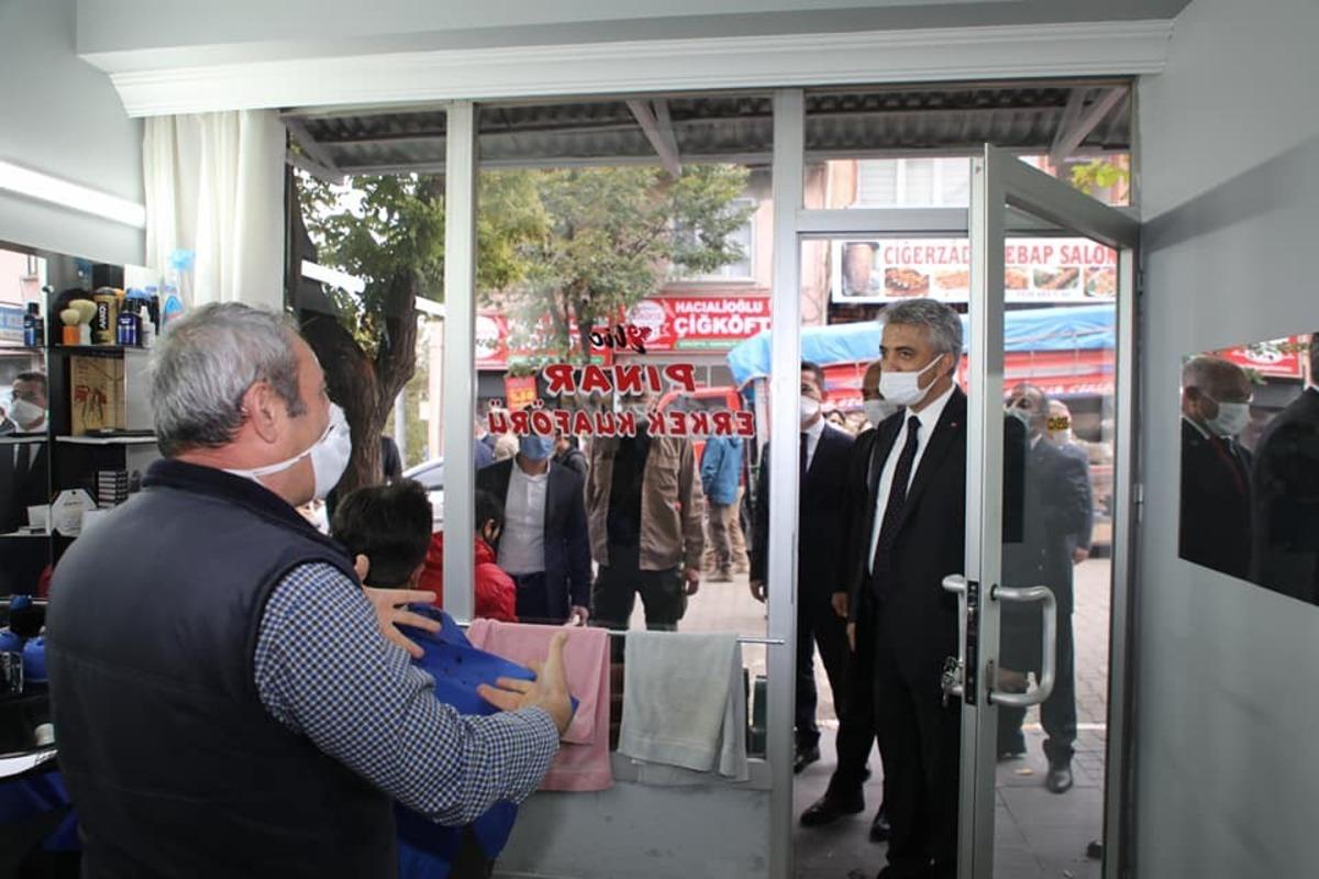 Vali Makas, Kemah ve İli&ccedil;&rsquo;te incelemelerde bulundu