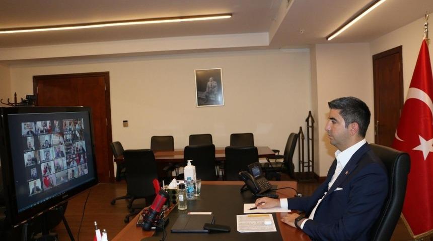 Başkan G&ouml;khan Y&uuml;ksel pandemi değerlendirme toplantısına katıldı