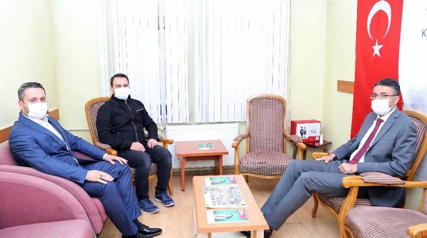 Kızılay&rsquo;a tebrik ziyareti