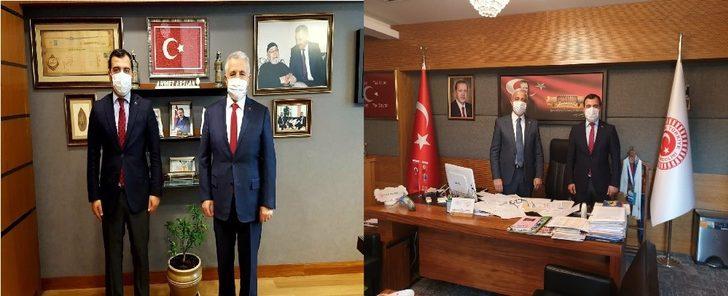 Kaymakam Koşal, Kars Milletvekillerini Ziyaret Etti G1