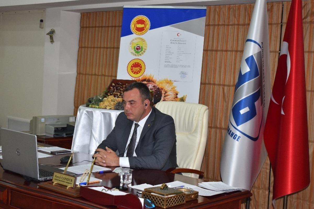 ATB Başkanı &Ccedil;ondur, katıldığı programda Aydın&rsquo;ın &uuml;r&uuml;nleri hakkında konuştu