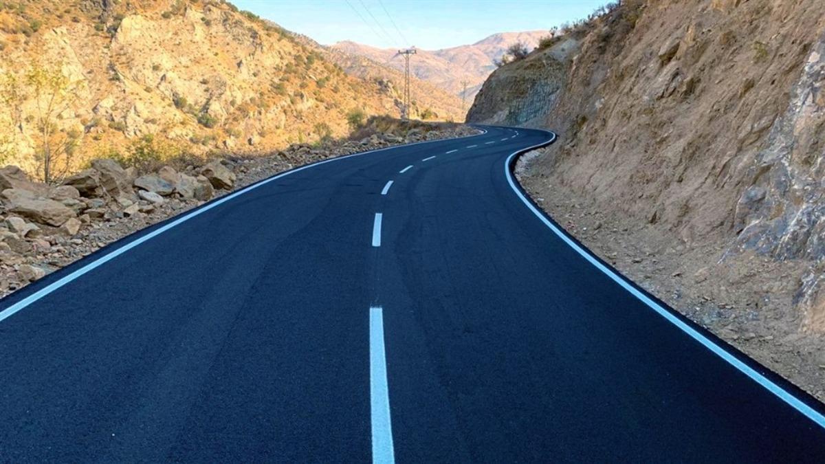 Sason Derince grup k&ouml;y yolu tamamlandı