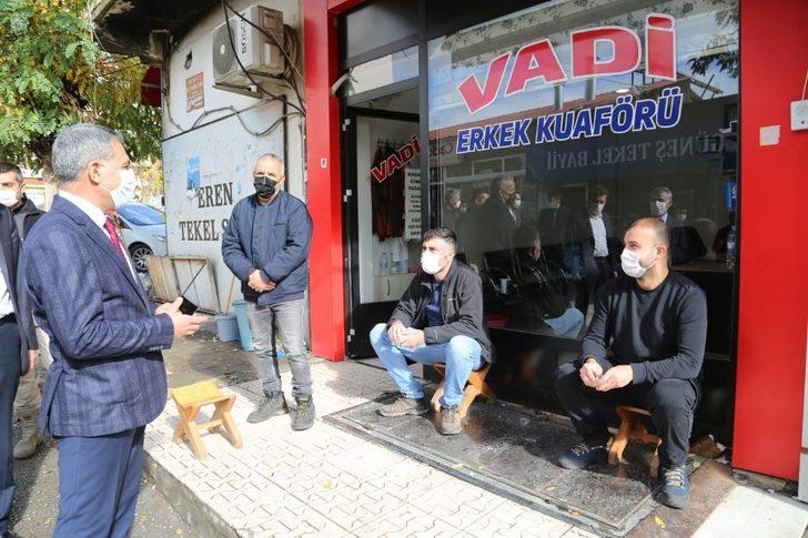 Tunceli Valisi Özkan, Covid-19 denetiminde G2