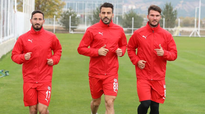 Sivasspor’da Galatasaray maçı hazırlıkları başladı