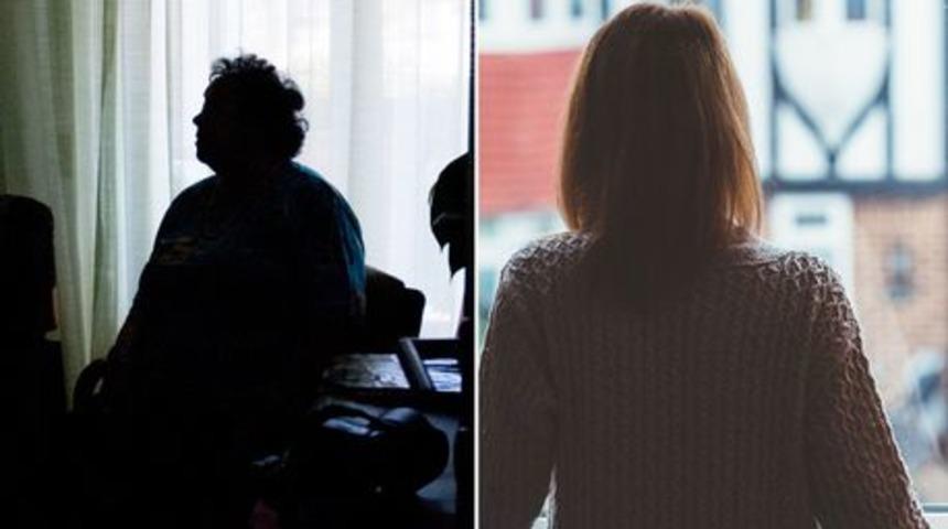 18 yıldır evden dışarı çıkmayan kadın yürüyemedi