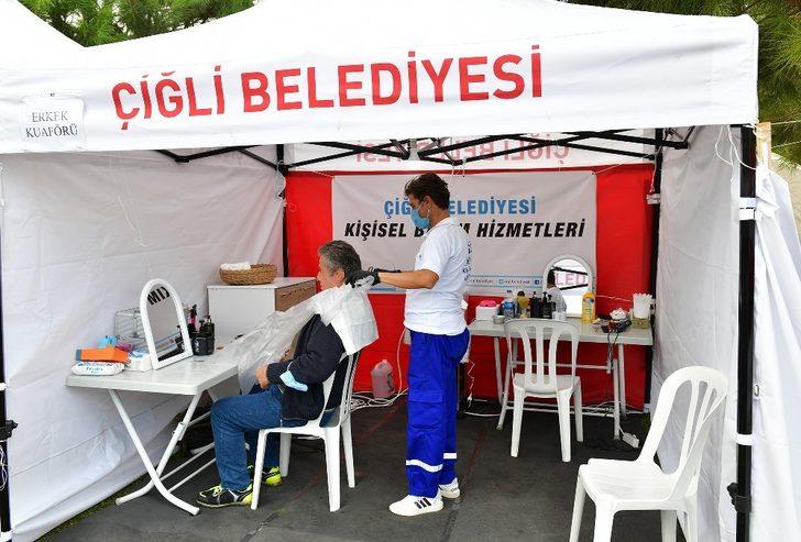 Çiğli Belediyesi kişisel bakım birimi deprem bölgesinde G2