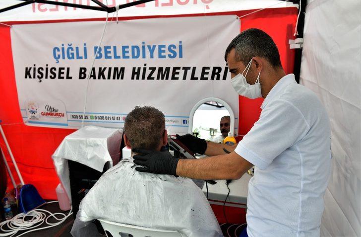 Çiğli Belediyesi kişisel bakım birimi deprem bölgesinde G3