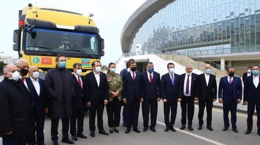 Başkan Kassanov, Azerbaycan&rsquo;da g&ouml;r&uuml;şmeler yaptı