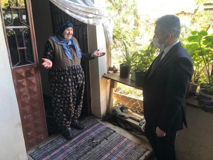 Kaymakam Taşçı engelli ve yaşlıları yalnız bırakmıyor G3