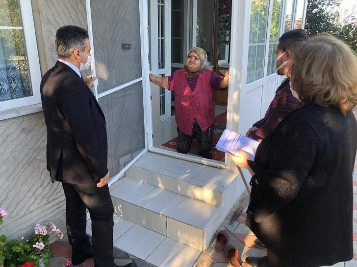 Kaymakam Taşçı engelli ve yaşlıları yalnız bırakmıyor G4