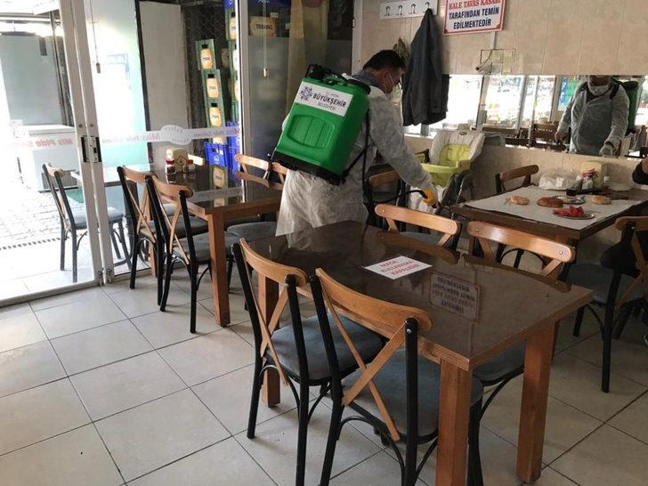 Büyükşehir’in korona virüs önlemleri devam ediyor G2