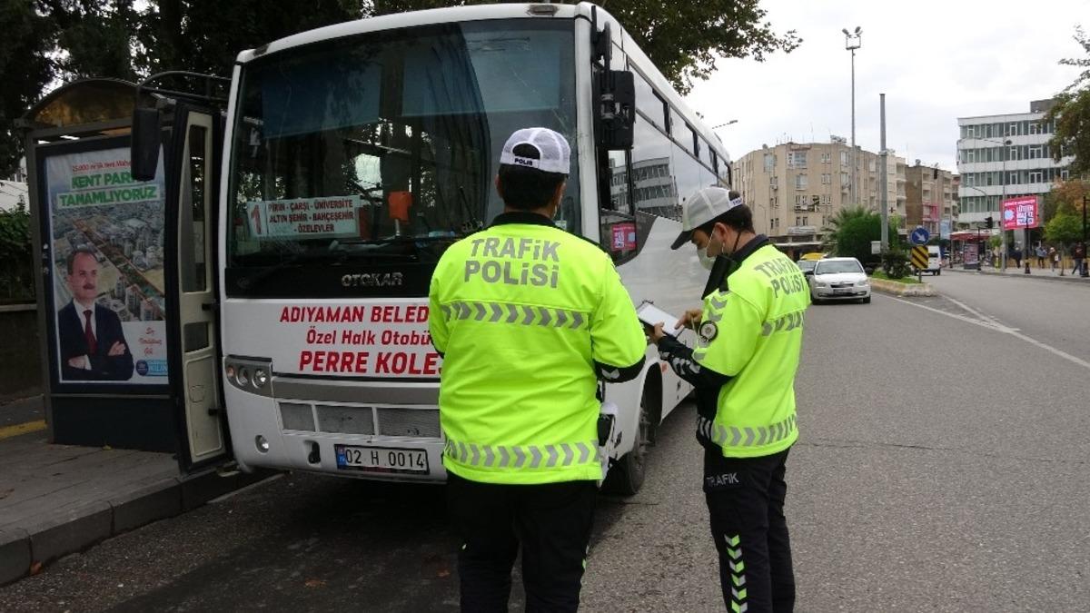 Toplu taşıma ara&ccedil;larında korona denetimi