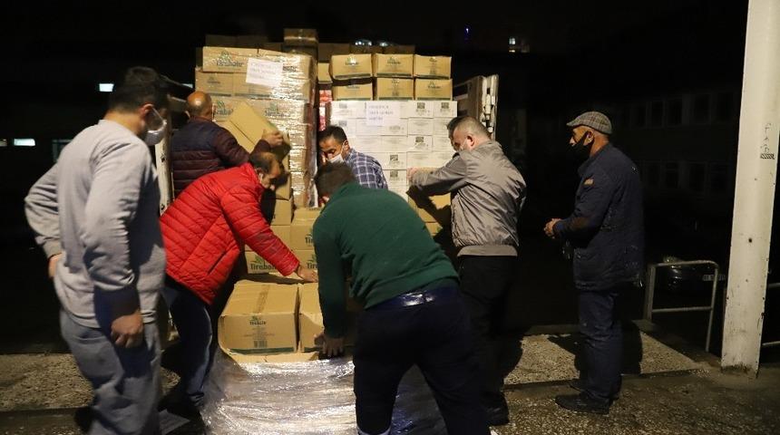 FİSKOBİRLİK&rsquo;ten  İzmir&rsquo;e yardım eli