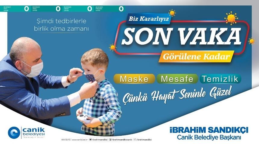 Canik Belediyesi’nden “son vaka” projesi