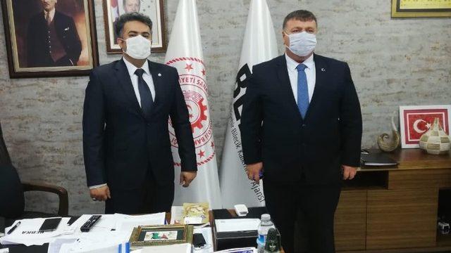 Başkan Alp’ten BEBKA’ya teşekkür