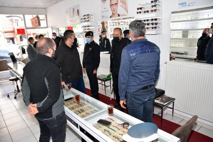 KTO Başkanı Gülsoy ile İl Jandarma Komutanı Çelik’ten koronavirüs denetimi G5