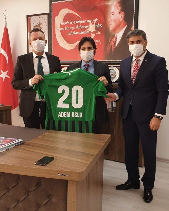 Denizlispor’dan Merkezefendi ve Pamukkale Kaymakamlarına ziyaret