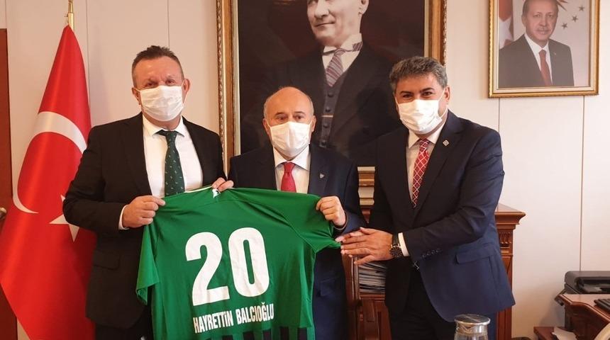 Denizlispor’dan Merkezefendi ve Pamukkale Kaymakamlarına ziyaret