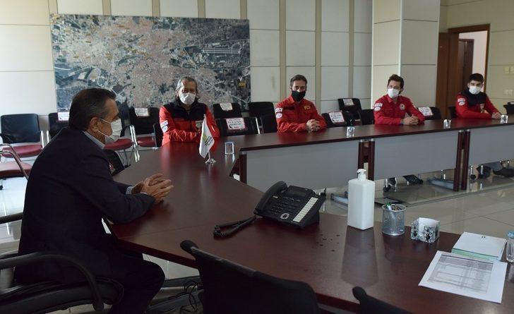 Başkan Ataç depremin kahramanları ile buluştu G3