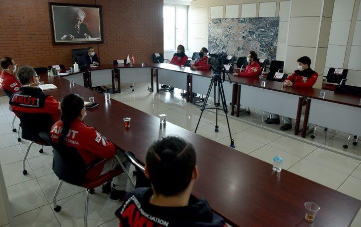 Başkan Ataç depremin kahramanları ile buluştu G4