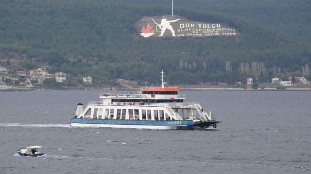 Gökçeada seferlerine fırtına engeli