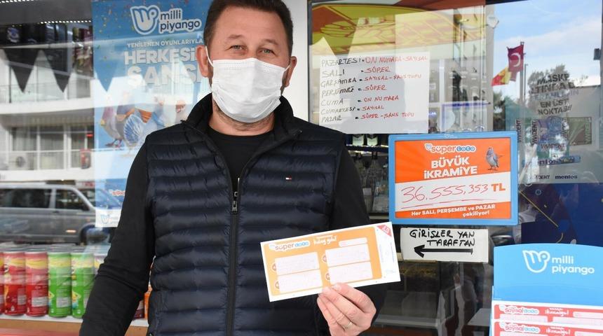 Süper Loto’da büyük ikramiye İzmirli talihliye çıktı