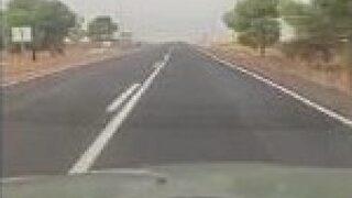 Korkunç kaza! Seyir halinde canlı yayın yaparken otomobili devirdi