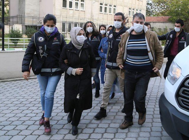 Samsun merkezli FETÖ operasyonunda gözaltına alınan 6 kişi adliyede